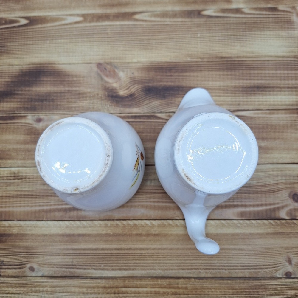 Taylor, Smith and Taylor "Autumn Harvest" 4 1/2 Inch Creamer Set - Picture 6 of 7